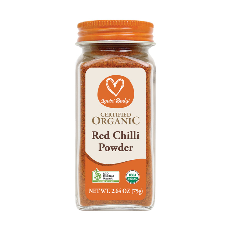 Certified Organic Red Chilli Powder - Premium Gourmet Food