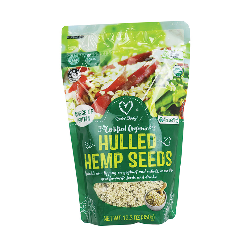 Certified Organic Hulled Hemp Seed - Premium Gourmet Food